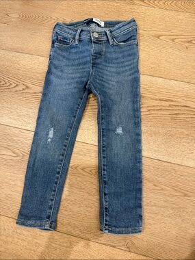 Old Navy Kids Blue Distressed Skinny Jeans